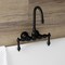 Kingston Brass AE1T0 3-3/8 Inch Wall Mount Tub Faucet, Matte Black AE1T0 - alternate 2